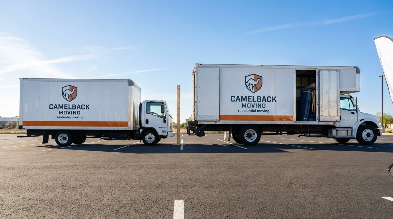 Moving truck size capacity guide in Saxonburg